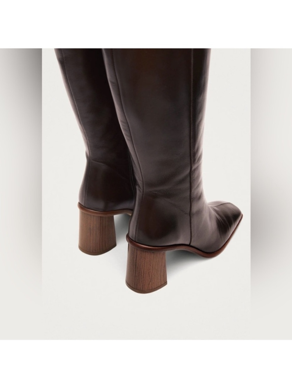 Alohas East Coffee Brown Leather Boots - Picture 2 of 8